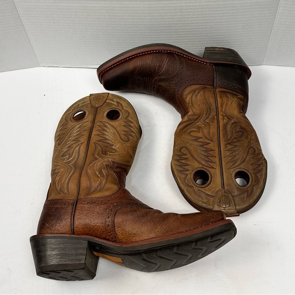 Ariat Heritage Roughstock Cowboy Boot Sz 8.5 - Picture 6 of 7